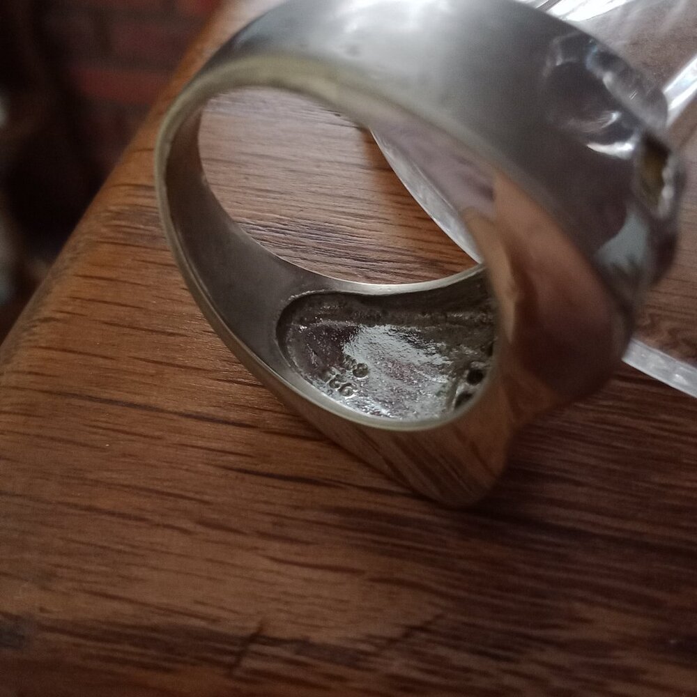 Men's Rhinestone Ring - Picture 5 of 10